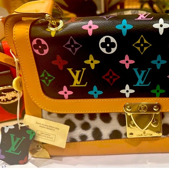 Louis Vuitton Monogram Multicolor Sac Dalmatian HandbagM92825 NEW w/LV TAGS, BAG - Picture 1 of 8